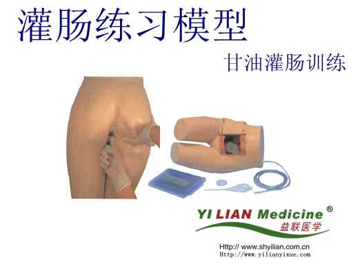 灌腸訓練模型